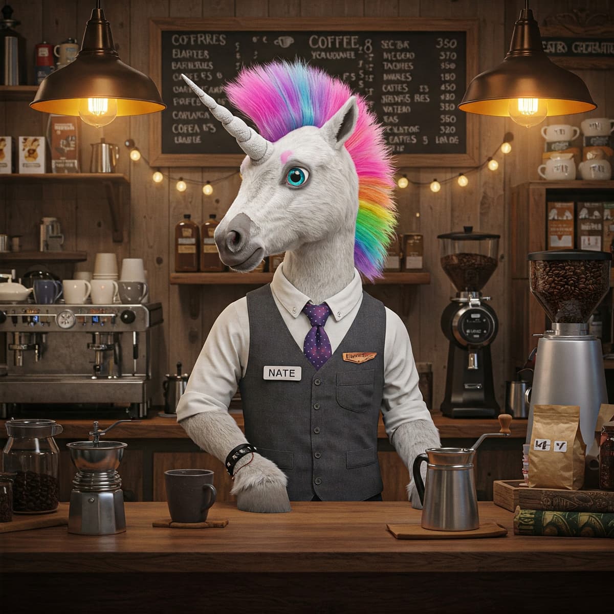 Nate the Barista Trainee